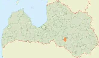 Салская волость на карте