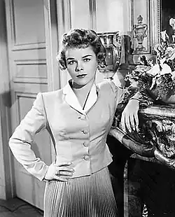 Сэлли Форрест. Рекламное фото 1955 года