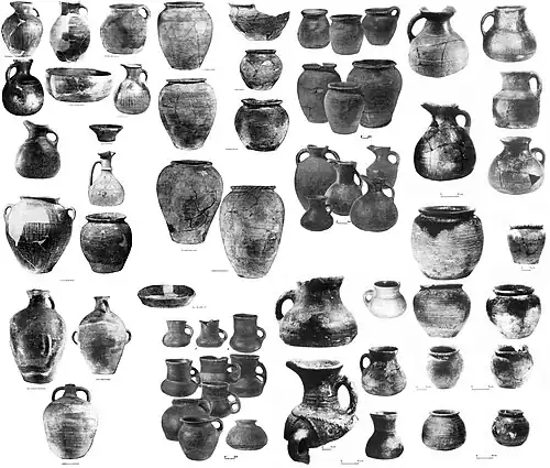 Виды салтовской посуды