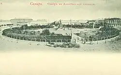 Вид Алексеевской площади вместе с памятником