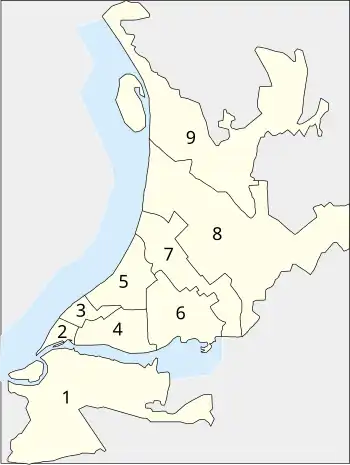 Районы Самары