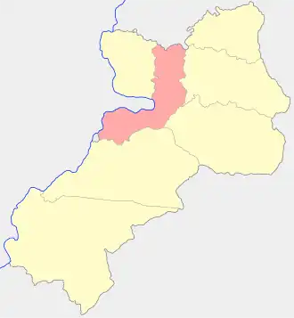 Самарский уезд на карте