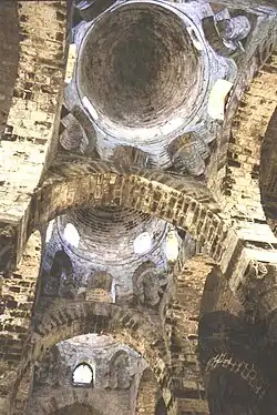 Купола главного нефа — вид снизу