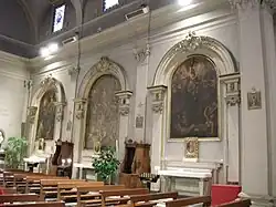 Картины нефа церкви