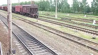 Грузовые пути к югу от платформ