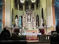 Главный алтарь. 1558. Скульптор Дж. А. Монторсоли