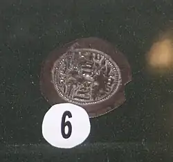 Серебряный дирхам Хосрова I, отчеканенный в Нахичевани