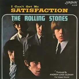 Обложка сингла The Rolling Stones «(I Can't Get No) Satisfaction» (1965)