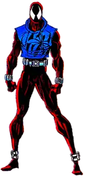 Бен Рейли как Алый Паук в комиксе Spider-Man Collectors’ Preview #1 (декабрь 1994)Художник&nbsp;— Том Лайл[англ.]