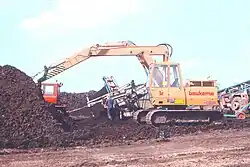 Торфяной экскаватор