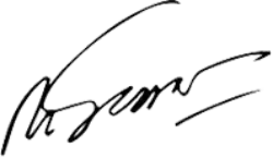 Изображение автографа