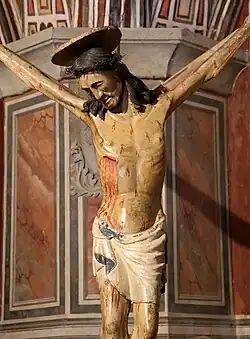 Распятие. Между 1350 и 1400. Дерево, роспись