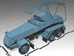 3D модель Sd.Kfz. 232 (6-Rad)
