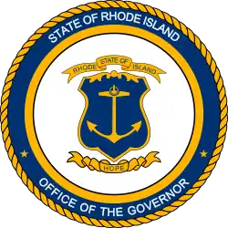 Печать губернатора Род-Айленда