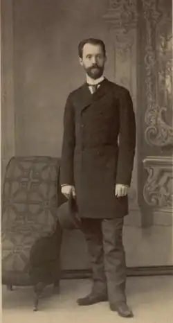 Подпоручик Александр Николаевич Вельяминов. Лист из альбома "Лейб-гвардии Преображенский полк 1882-1891".