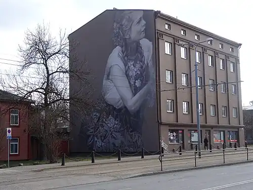 Мурал Гуйдо ван Хелтена[англ.],Тартуское шоссе, д. 71