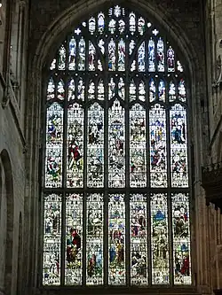 Окно северного трансепта. Перпендикулярный стиль