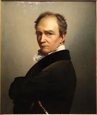 Франсуа-Жозеф Навез. Автопортрет.