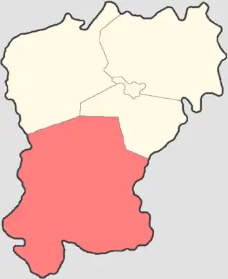 Малышевское сельское поселение на карте