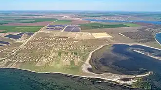 Вид на село с воздуха