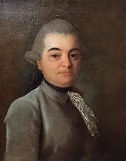 Семён Петрович Озеров, портрет работы Ф.С. Рокотова, 1775 г.