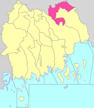 Семибугоринский сельсовет на карте