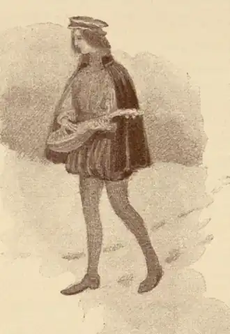 Портрет Семп-Шажиньского в образе поэта-странника, 1896 год. Прижизненных портретов писателя не сохранилось