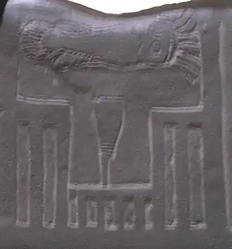 Серех фараона Нармера (ок. 3150 г. до н.э.).