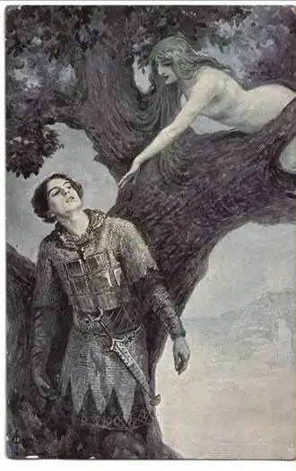 Рисунок С. С. Соломко, перекликающийся с программой симфонической поэмы