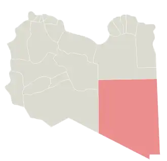 Эль-Куфра на карте