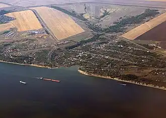 Село Шеланга - общий вид