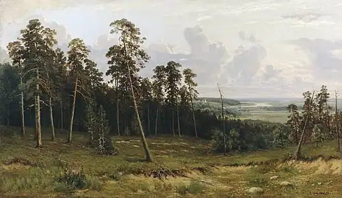 «Опушка леса»,  1882