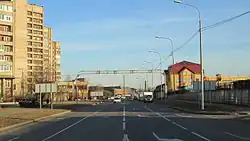 Вид от автобусного кольца