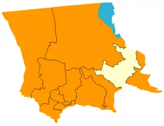 Шуский район на карте