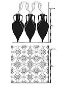 Схема укладки греко-итальянских амфор.