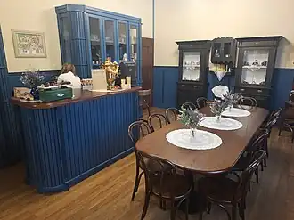 Интерьер ретро-вокзала