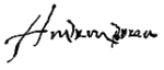 Изображение автографа
