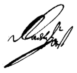 Изображение автографа