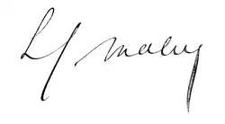 Изображение автографа