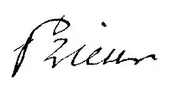 Изображение автографа