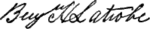 Изображение автографа