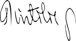 Изображение автографа