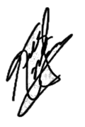 Изображение автографа