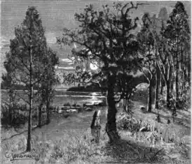 Сигрун ждёт у кургана Хельги