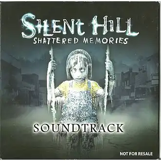 Обложка альбома Акиры Ямаоки «Silent Hill: Shattered Memories SoundtrackSilent Hill Shattered Memories Soundtrack (неопр.). Дата обращения: 22 января 2019. Архивировано 6 октября 2017 года.» ()