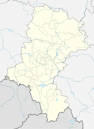 Заверце на карте