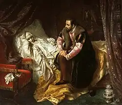 «Смерть княгини Радзивилл», 1860 г.