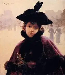 Портрет неизвестной.