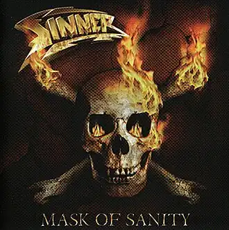 Обложка альбома Sinner «Mask of Sanity» (2007)