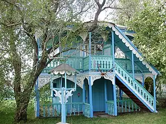 Сиротский дом, главный дом духоборского духовного комплекса. Построен в 1847 году.